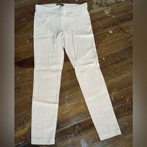 Light Pink Textured Pants